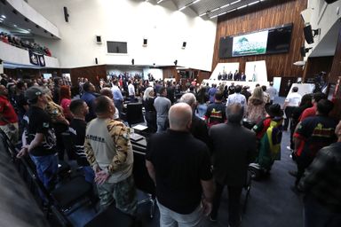 Solenidade prestou homenagem aos CAC’s e Clubes de Tiro do Paraná