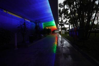 Assembleia Legislativa nas cores do arco-íris no Dia do Orgulho LGBTQIA+