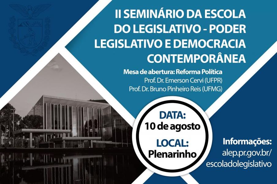 Seminário sobre "Poder Legislativo e Democracia Contemporânea"