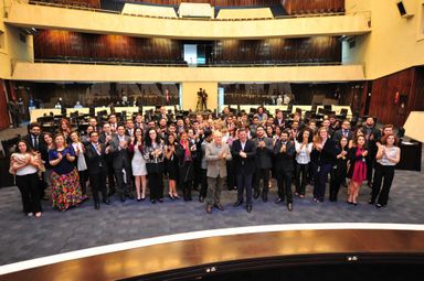 Parlamento Universitário da Alep conquista o III Prêmio Cultural da Associação Brasileira das Escolas do Legislativo