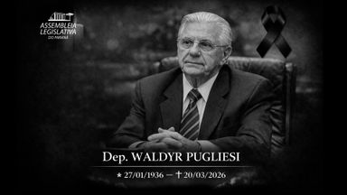 Assembleia Legislativa do Paraná lamenta o falecimento do ex-deputado estadual Waldyr Pugliesi