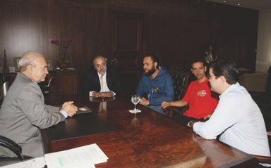Traiano debate políticas de estímulo ao uso da bicicleta durante encontro com ativistas