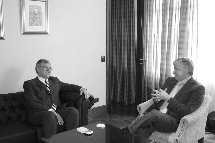 Presidente do TJ visita ALEP
