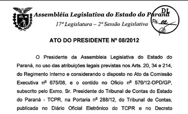 Assembleia disponibiliza íntegra do projeto de decreto sobre eleição para o TCE