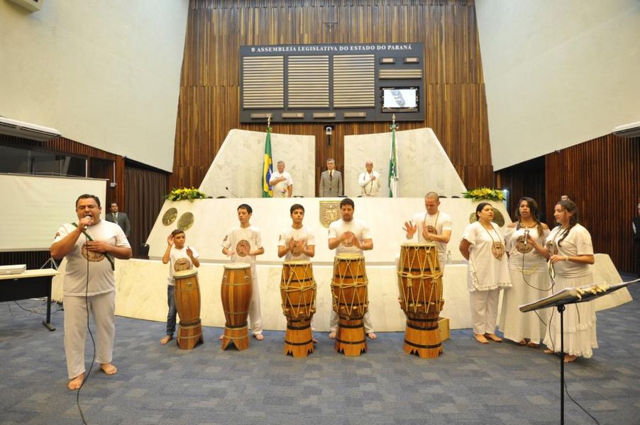 Homenagem ao 46º ano de Fundação da Federação Umbandista do Paraná (FUEP). 