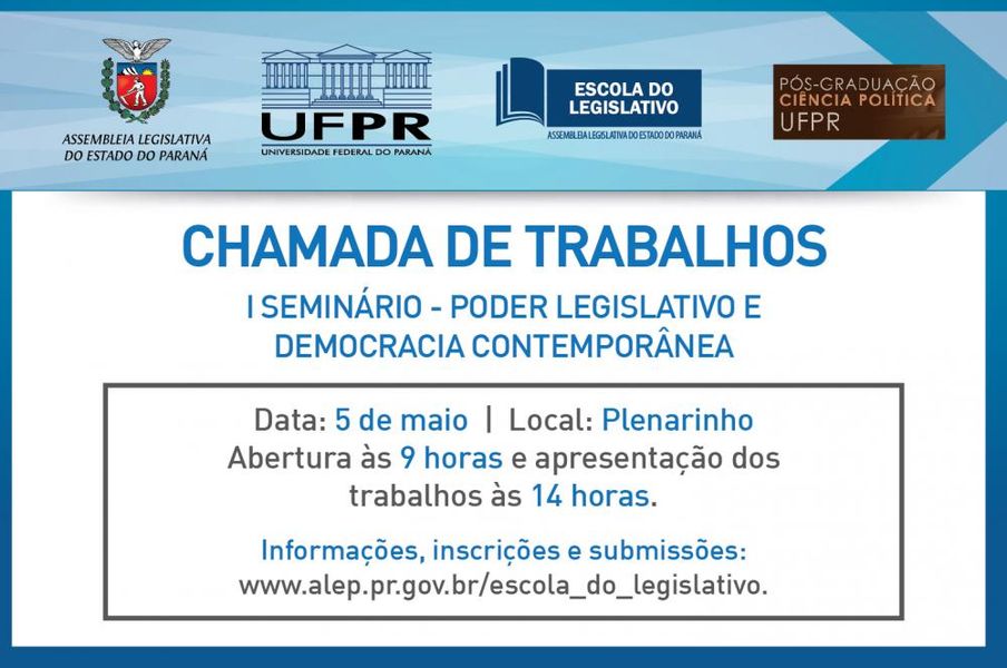 Convite Escola do Legislativo