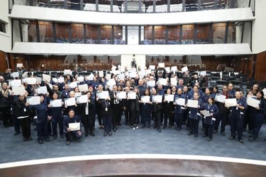 Assembleia Legislativa homenageia os 170 trabalhadores da Adservi que constroem o dia a dia do Parlamento