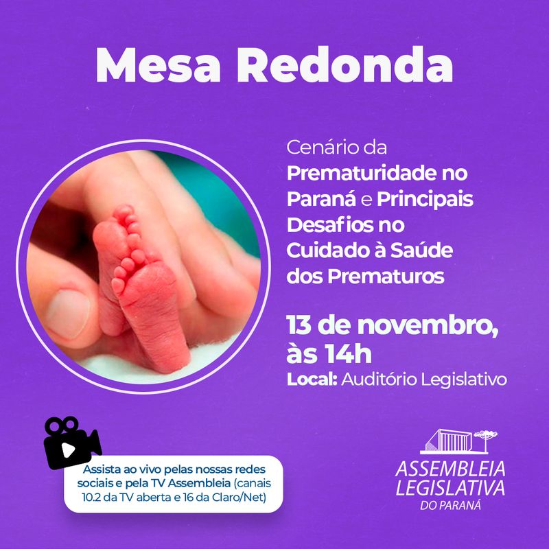 mesa redonda prematuros