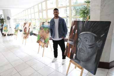 A história da Fazenda Rio Grande é retratada em exposição no Espaço Cultural da Assembleia