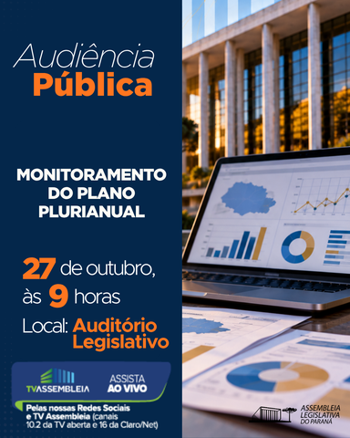 Comissão de Orçamento promove audiência pública sobre o monitoramento do Plano Plurianual