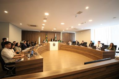 Acadêmicos da Faculdade de Apucarana visitam a Assembleia
