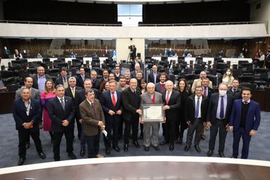 Assembleia Legislativa concede cidadania honorária a Severino Nunes de Araújo