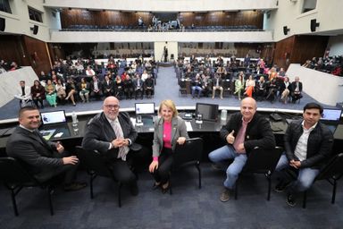 Assembleia Legislativa homenageia gestores públicos de saúde