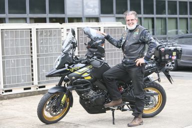 A paixão pelo motociclismo que vem da infância