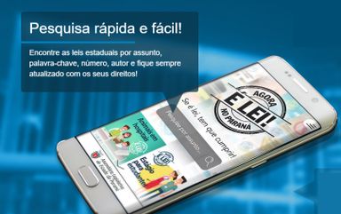 Aplicativo Agora é Lei No Paraná é um instrumento de defesa para o consumidor
