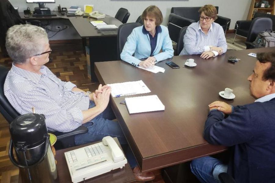 Deputada Luciana com Ortigara