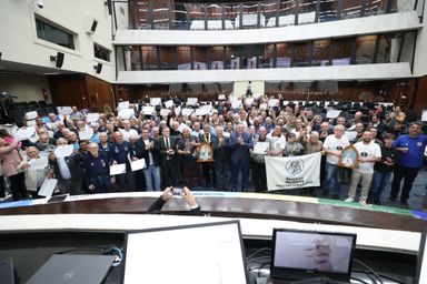 Assembleia Legislativa reconhece contribuição do Terço dos Homens ao Paraná