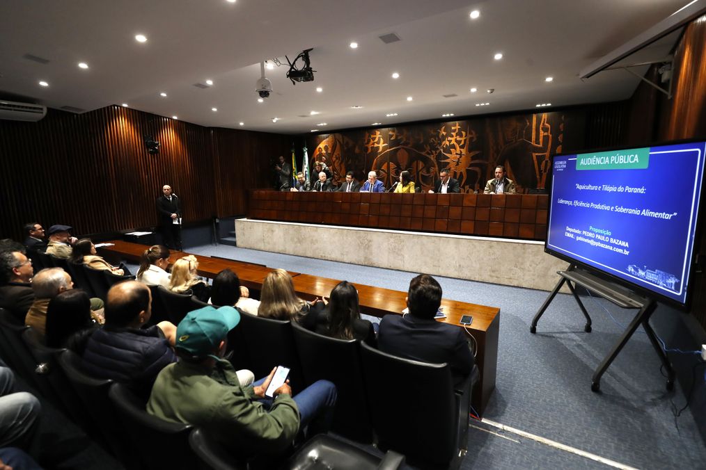 Assembleia debate demandas e soluções para ampliar a liderança da produção de tilápia no Paraná