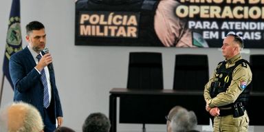 Deputado Goura (PDT) participa da apresentação do novo protocolo da PMPR para ocorrências em templos e cultos religiosos
