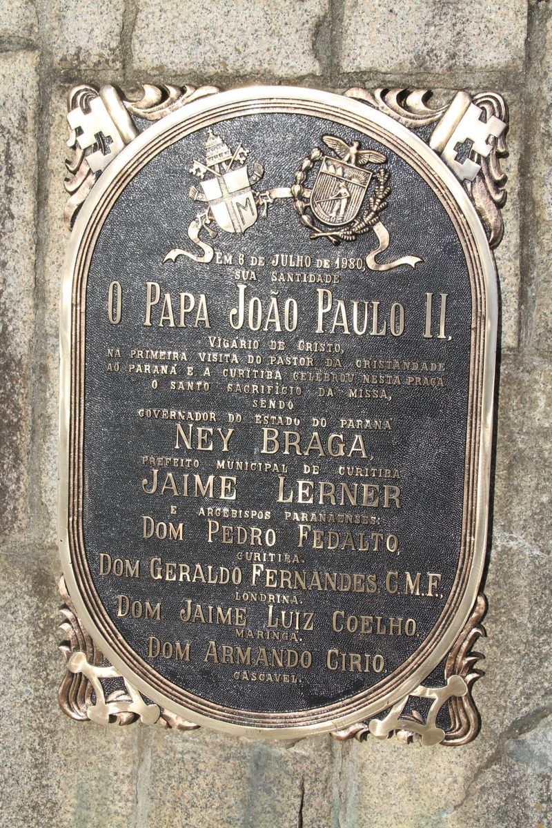 placa comemorativa 