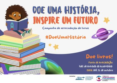 Assembleia Legislativa do Paraná lança campanha “Doe uma História, Inspire um Futuro”