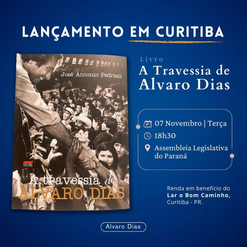 livro alvaro lançamento