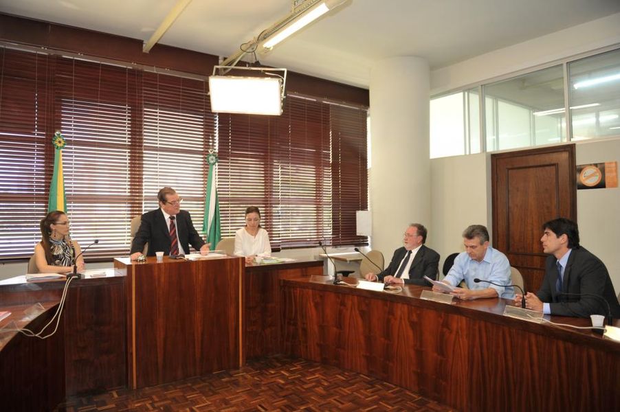 Parlamentares durante a reunião na Comissão Especial.