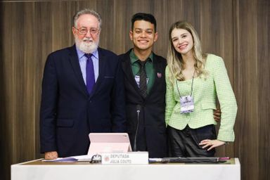 Deputado Tercilio Turini (PSD) elogia Parlamento Universitário e agradece pela defesa do Contorno Leste