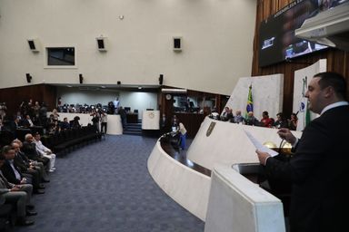 Assembleia retoma trabalhos em plenário com apresentação do plano de governo do Poder Executivo