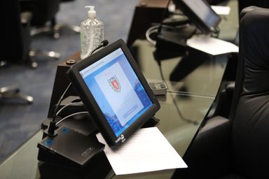 Medidas de prevenção ao coronavírus são incorporadas à rotina da Assembleia Legislativa