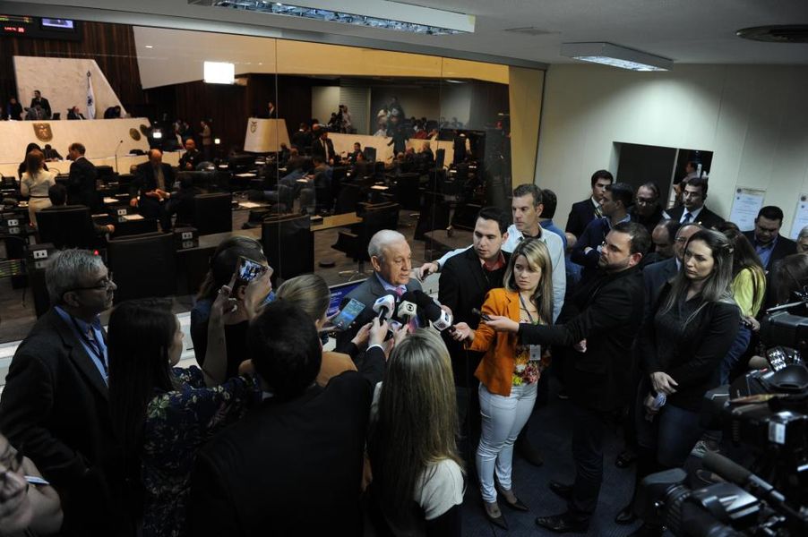 Presidente Traiano entrevista coletiva
