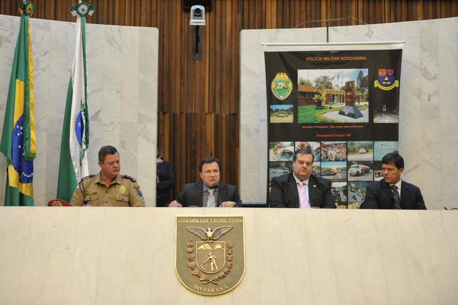 Sessão Solene em homenagem a Polícia Rodoviária.