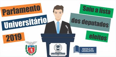 Escola do Legislativo anuncia estudantes para o Parlamento Universitário 2019