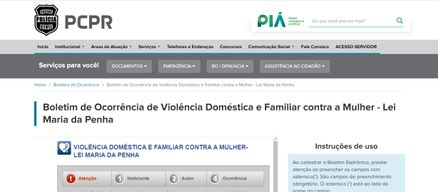 Vítimas de violência doméstica podem fazer boletim de ocorrência pela internet
