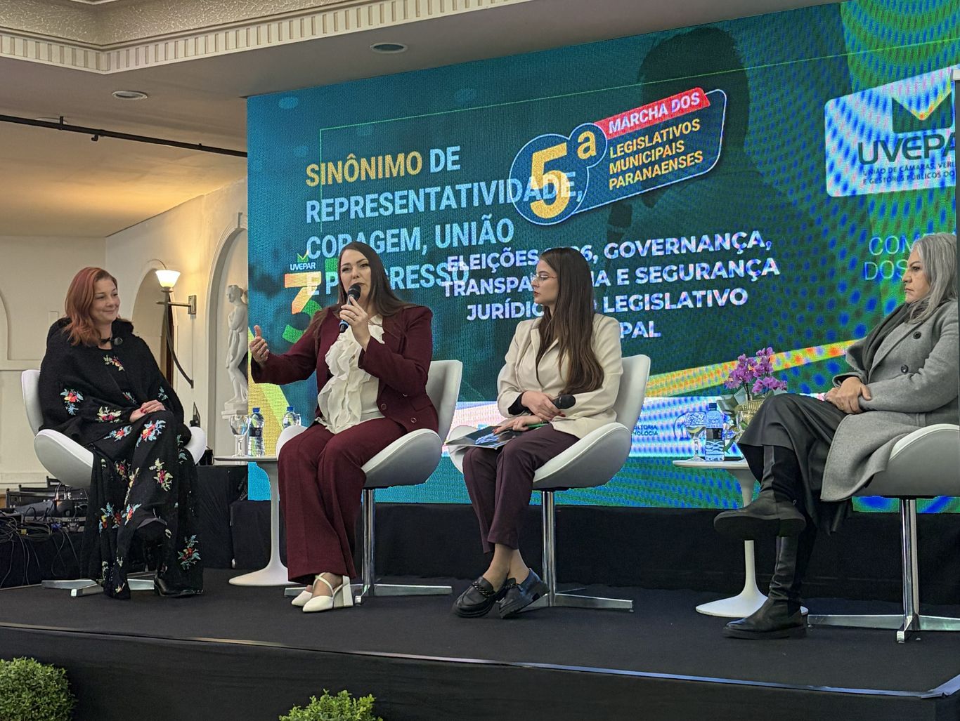 Escola do Legislativo marcou presença em dois dias de atividades.