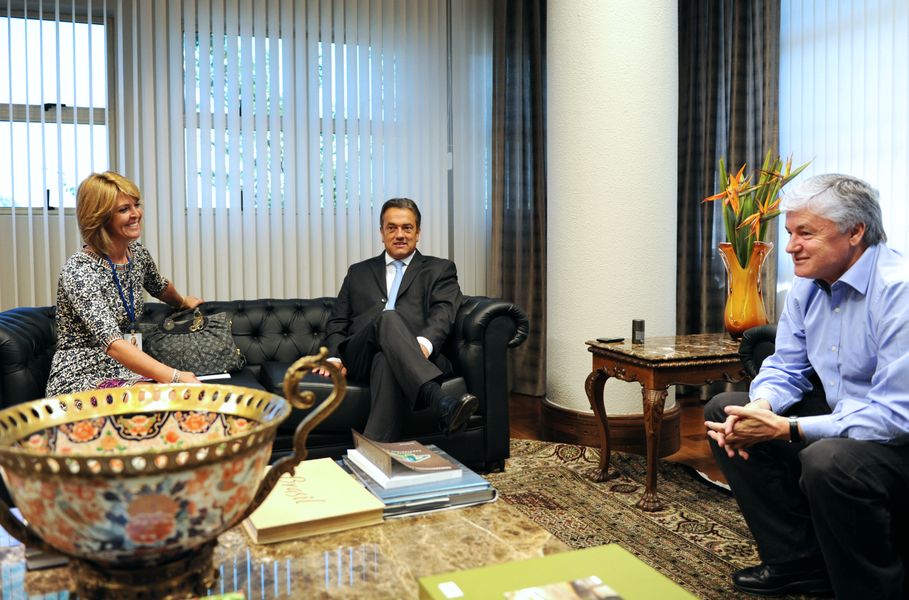 Fernanda Richa visita Alep