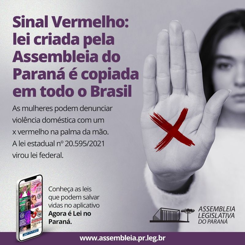 x vermelho federal