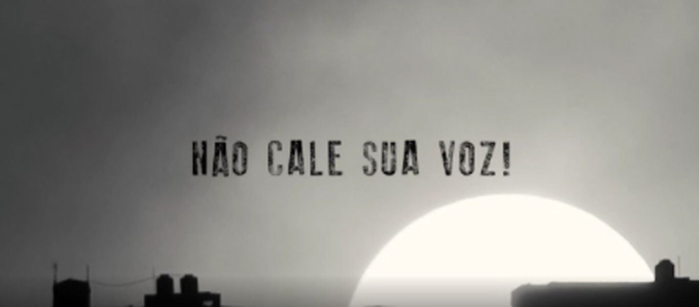 não cale sua voz