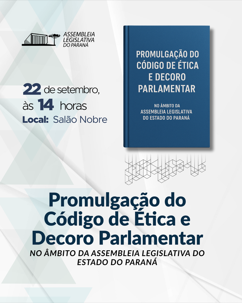 promulgação código