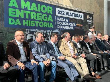 Novas viaturas são fundamentais para reforçar a segurança pública, diz deputado Luiz Claudio Romanelli (PSD)