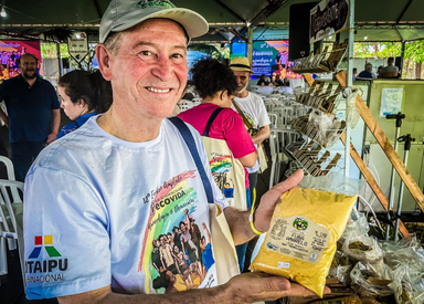 Deputado Professor Lemos (PT) participa da abertura do 12° Encontro Ampliado da Rede Ecovida de Agroecologia