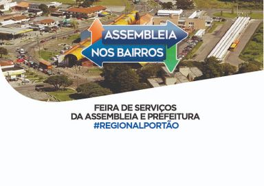 Regional do Portão recebe mais de 100 serviços gratuitos na 2ª edição do Assembleia nos Bairros nesta quarta-feira (25)