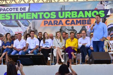 Deputado Cobra Repórter (PSD) comemora aprovação do projeto do Viaduto da Esperança, em Cambé