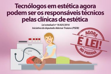 Lei garante que tecnólogos em estética possam exercer a profissão em sua plenitude