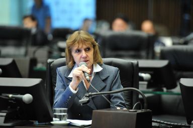 Luciana questiona Governo sobre obra abandonada em colégio de Clevelândia