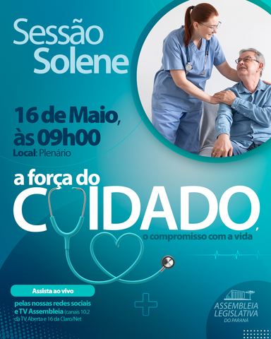 Sessão Solene proposta pela deputada Márcia Huçulak (PSD) homenageia profissionais de destaque na Enfermagem
