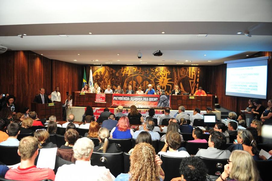 Audiência pública sobre reforma da Pevidência