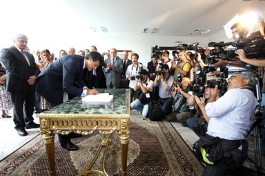 Rossoni participa de ato que marca retorno do Governo ao Palácio Iguaçu