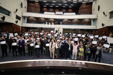 Sessão Solene comemora “Dezembro Faixa Preta” na Assembleia