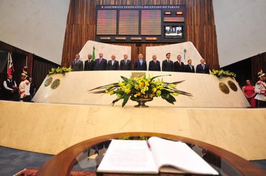 Autoridades prestigiam solenidade de posse da nova Mesa Diretora da Alep
